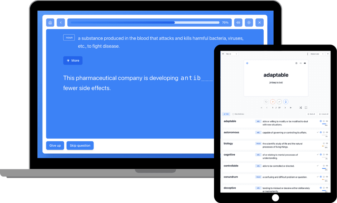 Englist learning platform